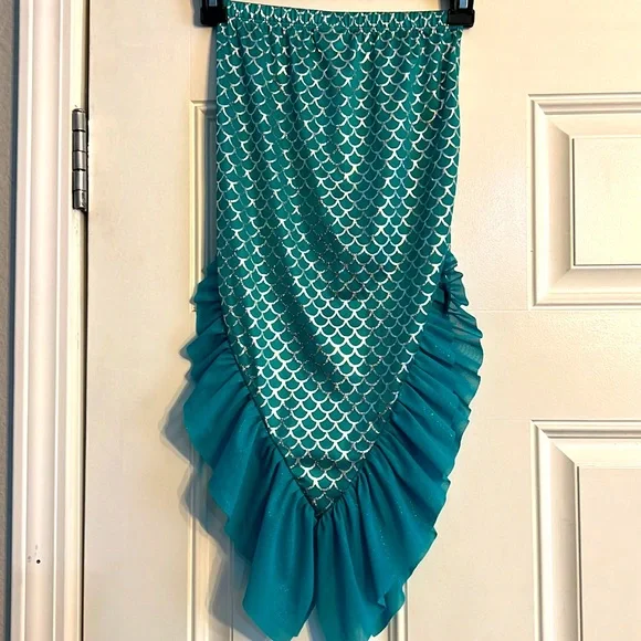 Mermaid Tail Swimsuit Cover Up - Picture 2 of 4